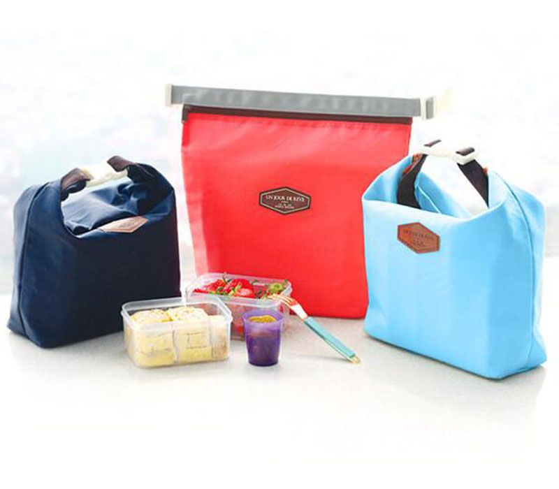 Travel Outdoor Lunch Carry Bag Picnic Tote Container Cooler Insulated