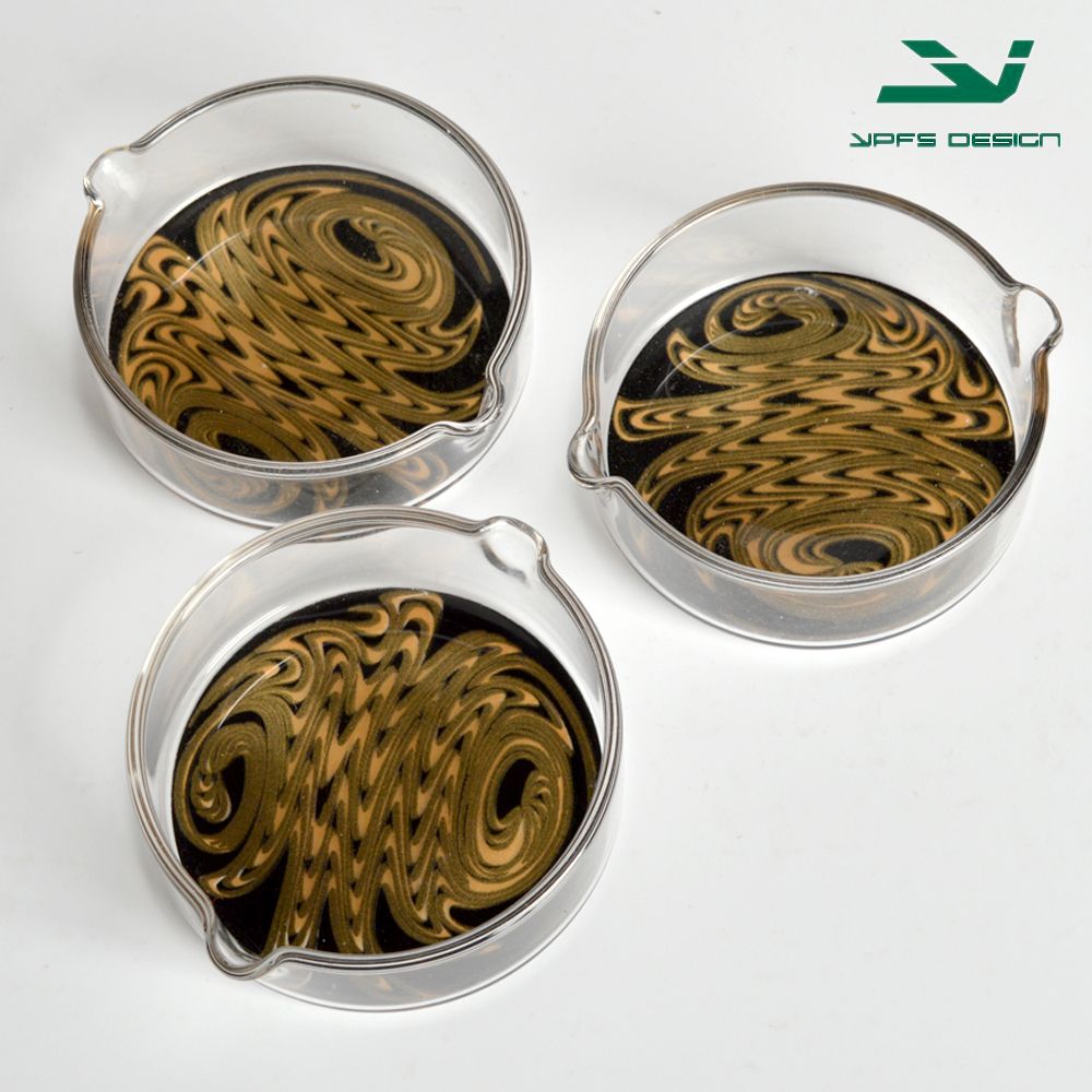 2019 Glass Dish Factory Direct Sale High Quality Smoking Dish For Glass Nectar Collector Smoking ...