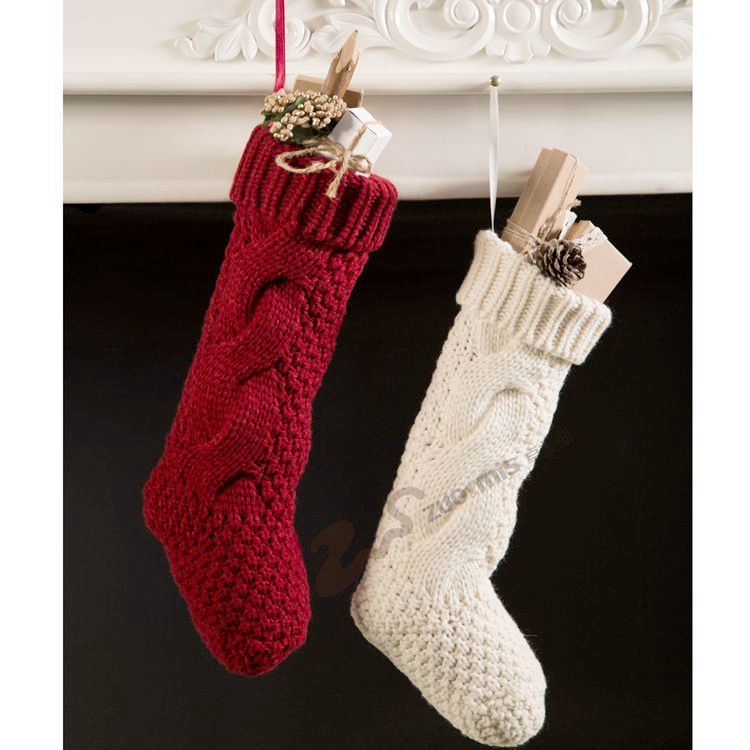 christmas stocking xmas white red candy knitted sock gift adult women socks hanging bag santa home decoration ornaments women socks red white socks online - Red And White Christmas Stockings christmas stocking xmas white red candy knitted sock gift adult women socks hanging bag santa home decoration ornaments women socks red white socks online - Red And White Christmas Stockings