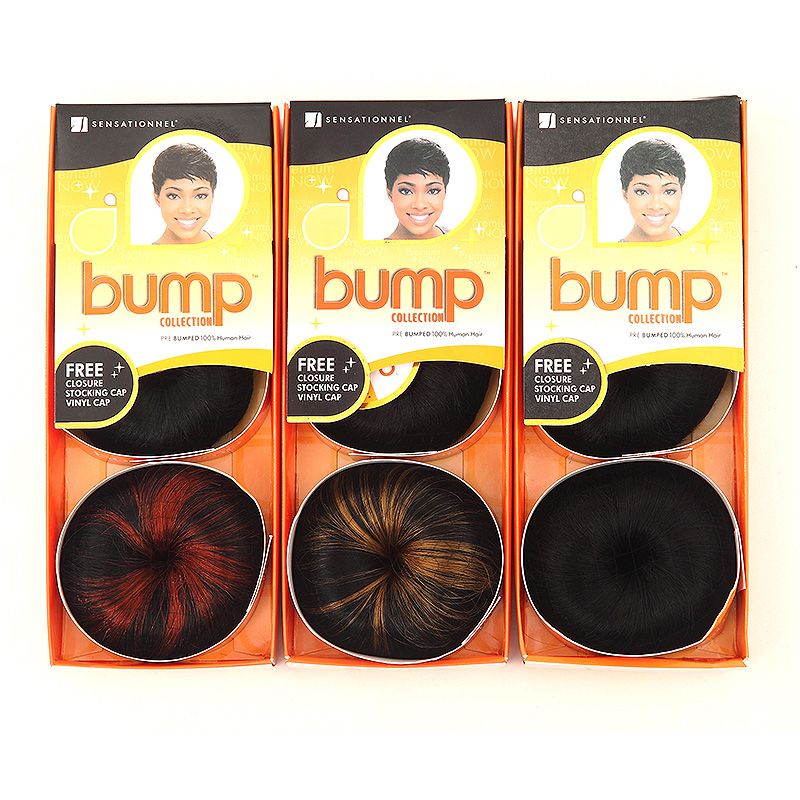 Sensationnel Bump Synthetic Hair Closure Bulk Hairpiece Wefts