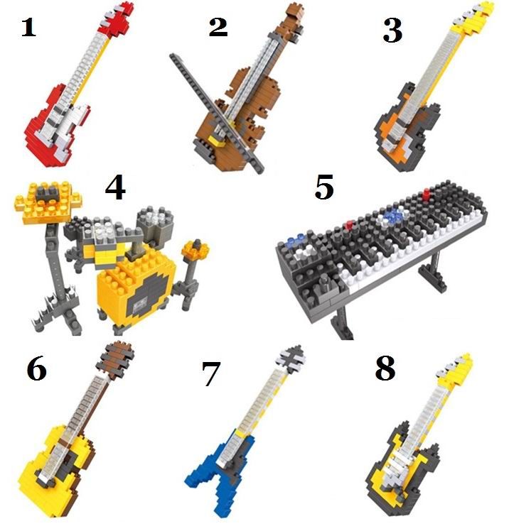 rompecabezas de instrumentos musicales