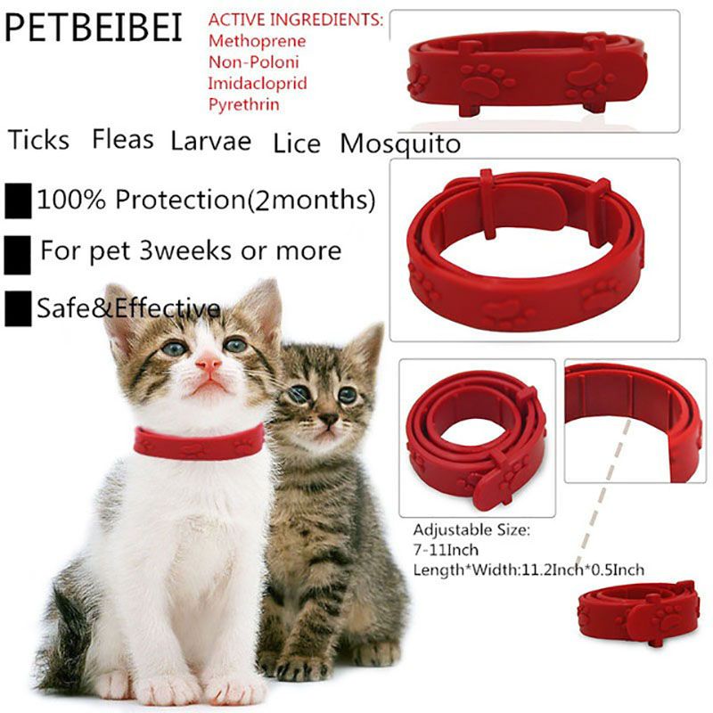 Cat Flea Collars to Antilice Ticks Flea Circle Worming Dogs And Cats