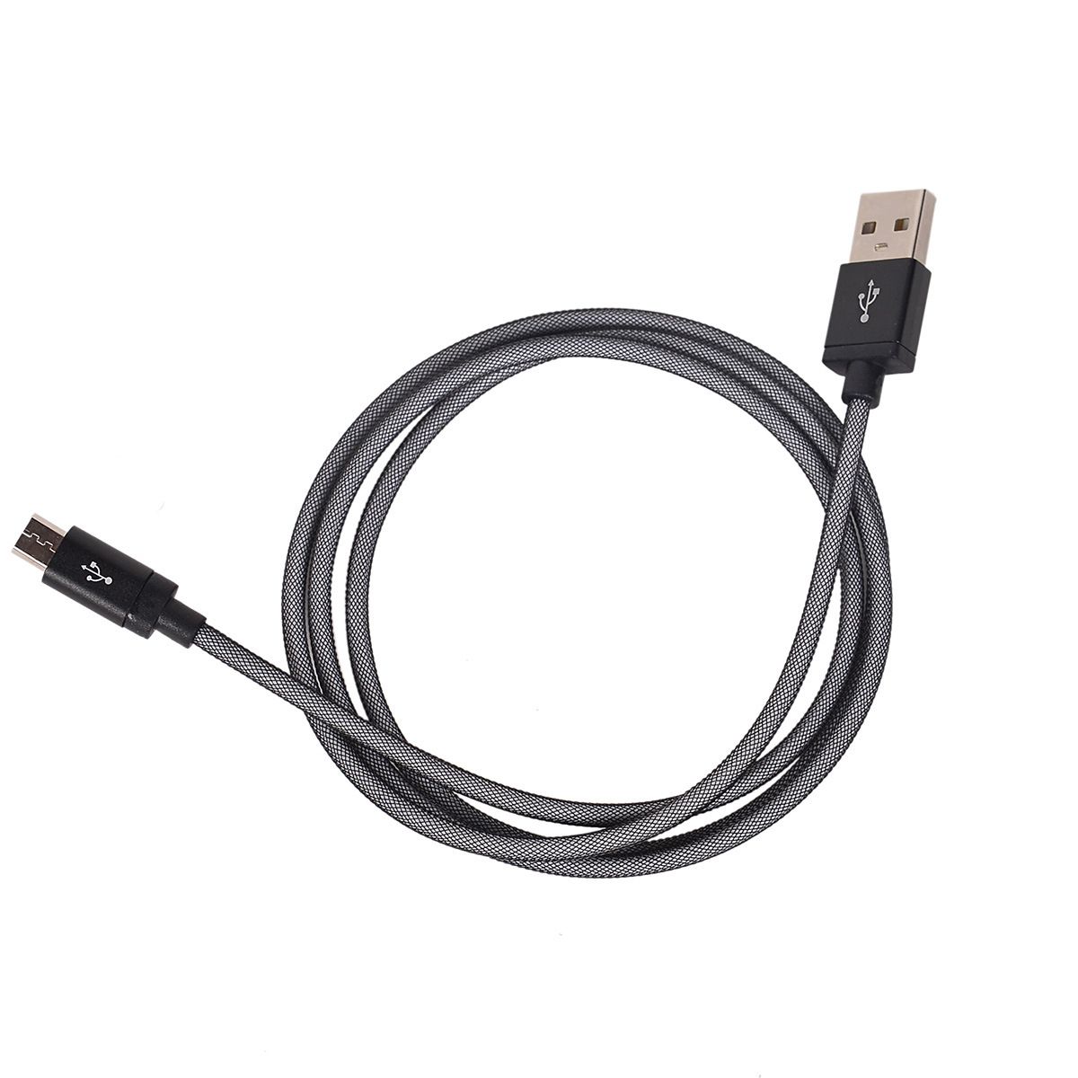 metal fishing net gridding micro usb cable