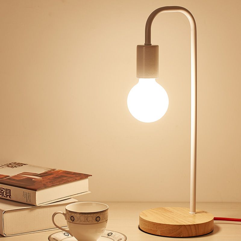2018 Simple Desk Lamps Bedroom Bedside Reading Table Lamp Night 2018 Simple Desk Lamps Bedroom Bedside Reading Table Lamp Night Lighting Children Learning Light Fashion Iron Metal From Idealamp