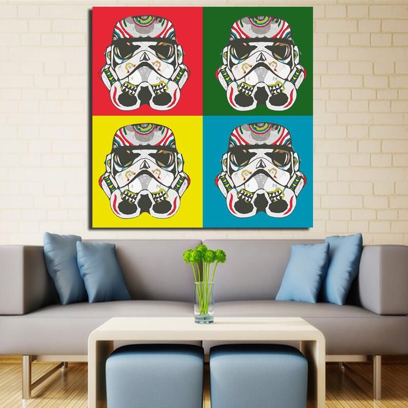 2019 Modern Master Andy Warhol Pop Art Combination Picture Canvas Art Cuadros Modern Abstract Wall In Living Room From Cyon2017 19 9 Dhgate Com