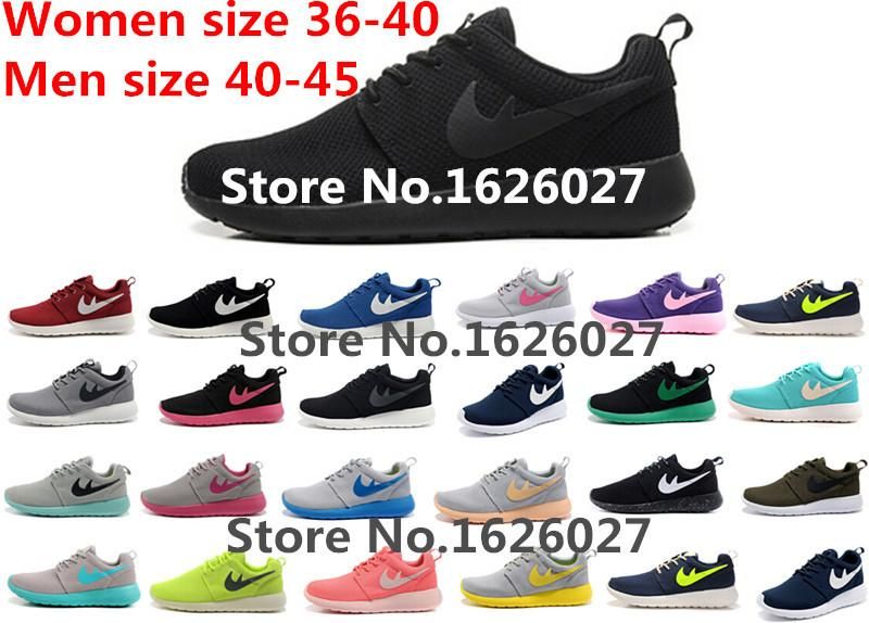 roshe run all colors