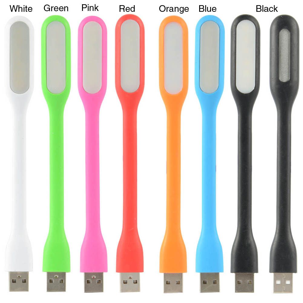 Flexible Usb Led 5v Bendable Mini Slim Light Lamp Shpg For Laptop