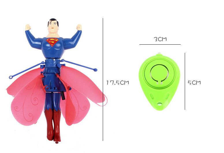 remote control superman toy