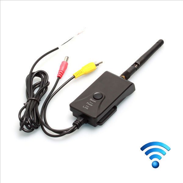 New Wireless Remote WIFI FPV Transmitter +Car Rear View Camera for Car
