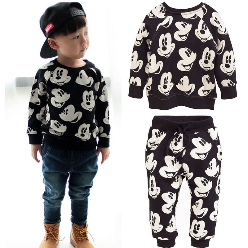 Discount Baby Boy Girls Mickey Mouse Long Sleeve Tops T Shirt+ Discount Baby Boy Girls Mickey Mouse Long Sleeve Tops T Shirt+Pants Leggings Clothes Outfits Set From China | Dhgate.Com - Discount Baby Boy Girls Mickey Mouse Long Sleeve Tops T Shirt+