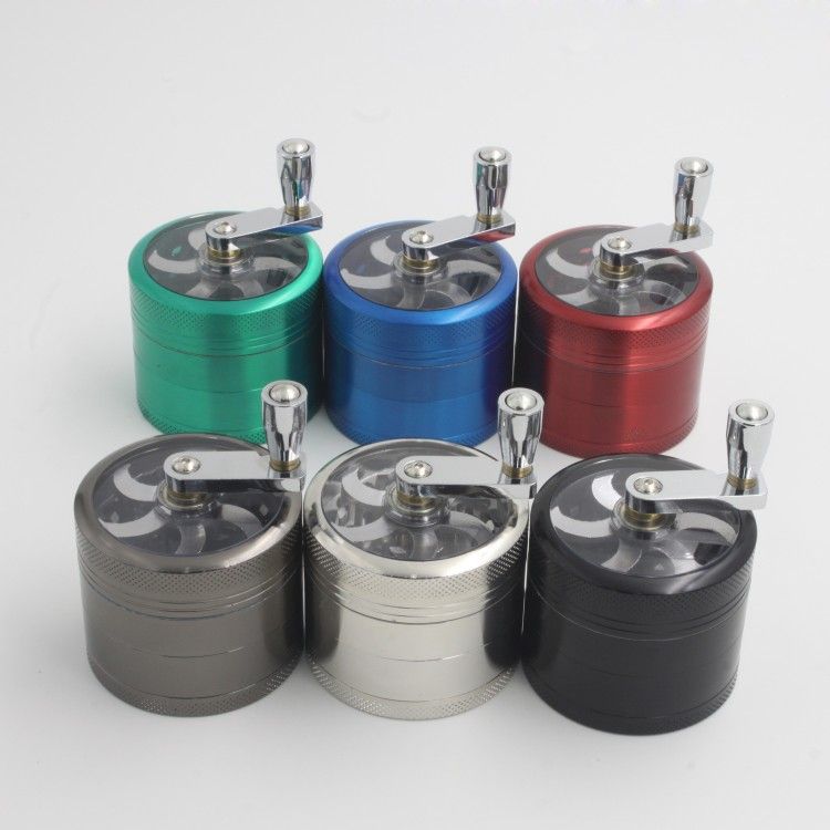Other Smoking Accessories Online Sale Tobacco Grinder 56mm 4layers Zicn