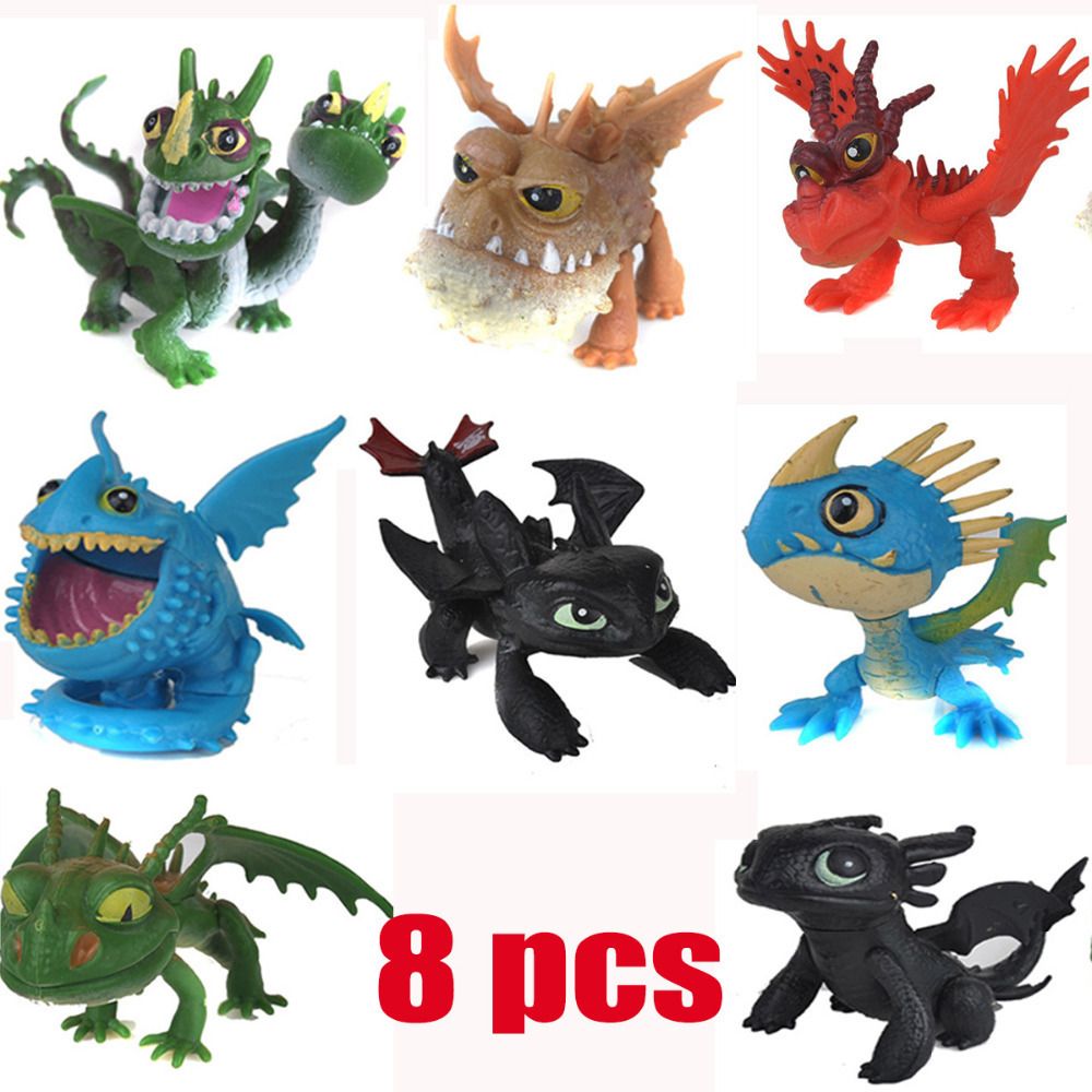 pop figures how to train your dragon