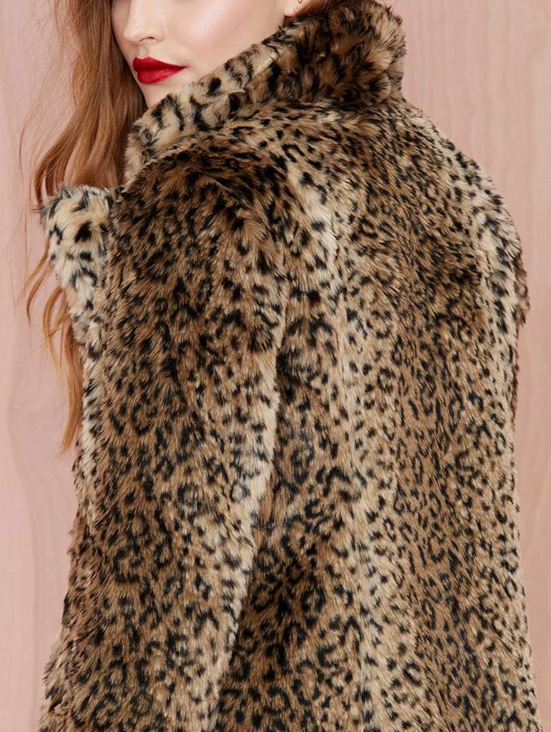 2020 Luxury Winter Coats Women Fur Coat Domineering Feral Faux Fur ...