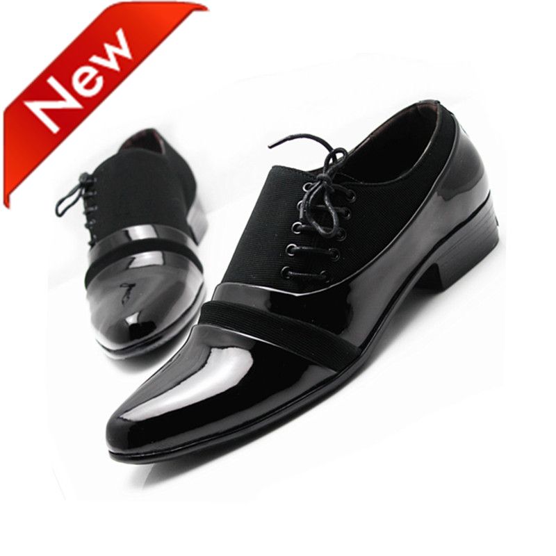 Brand New 2015 Fashion Men Sneakers Leather Shoes For Men Dress Wedding ...