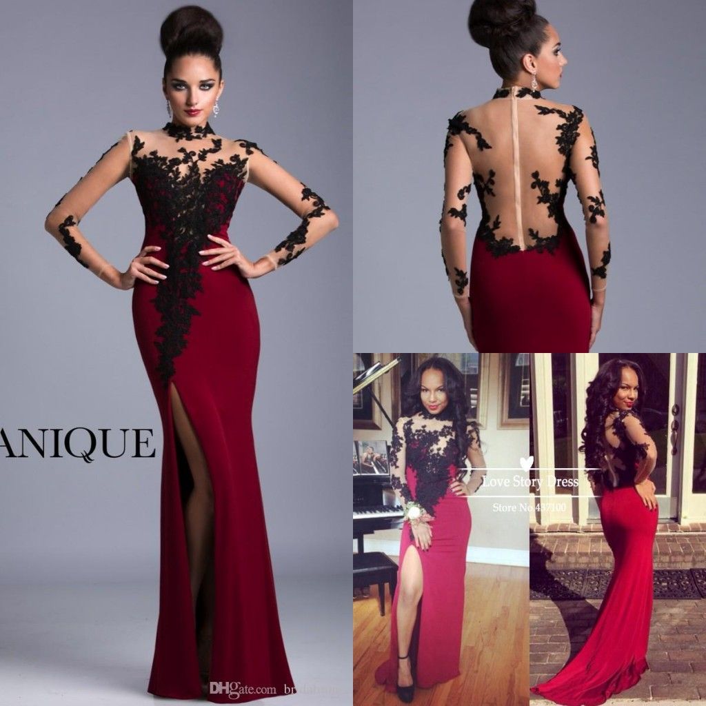 high neck dresses