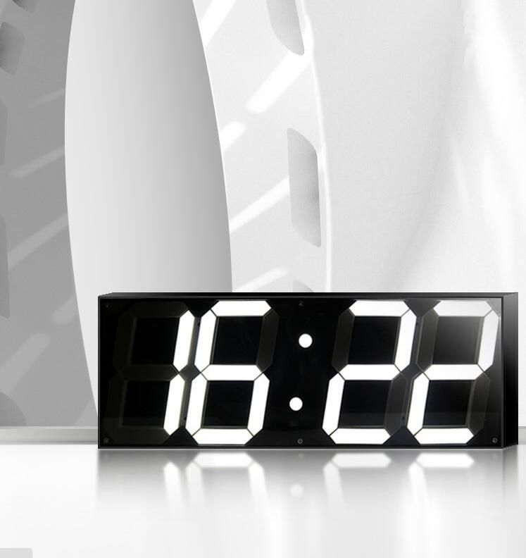 Acheter 59 Pouces Jumbo Digital Led Wall Clock Pour école Home