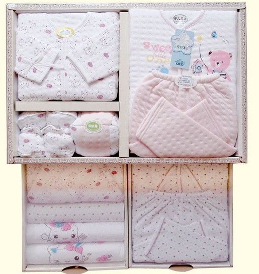 2018 Baby Gift Sets Babies Clothes Newborn Boy Girl Set Long Sleeve