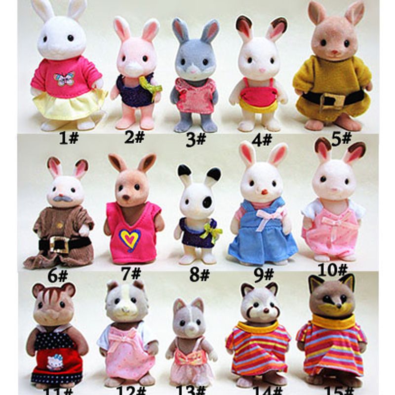 sylvanian families plush toys