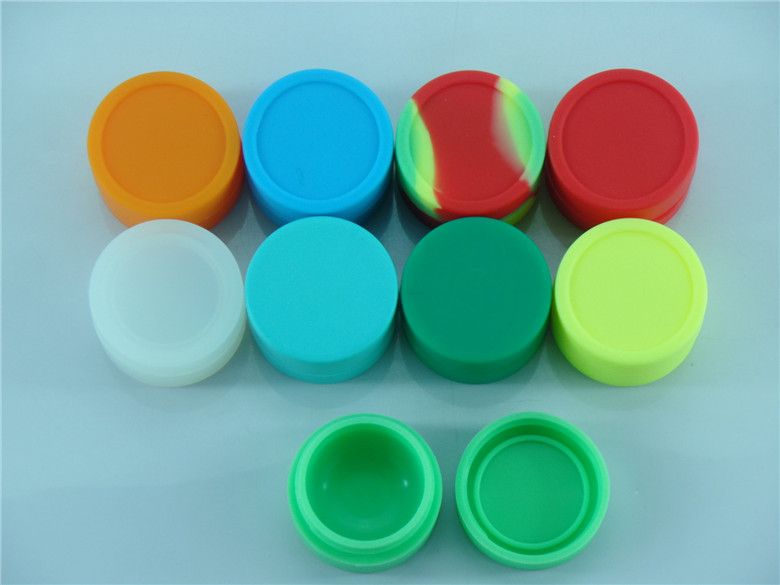 Wholesale Silicon Jars Dab Containers Suitable For Storing Waxes Oils