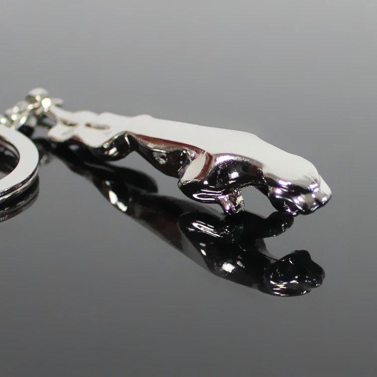 2015 Fashion Jaguar Car Key Chain Ring Keyring Keyfob 3D Auto Keychain