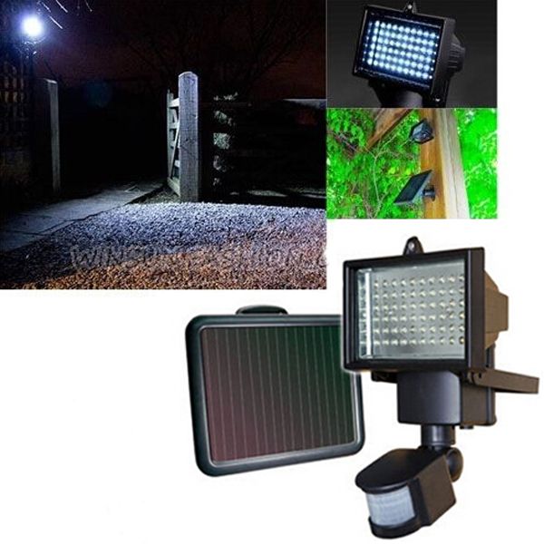 60led Rechargeable Solar Panel Security Light Outdoor Floodlight 60led Rechargeable Solar Panel Security Light Outdoor Floodlight Lamp Sunforce Battery Powered Pir Motion Activated Flood