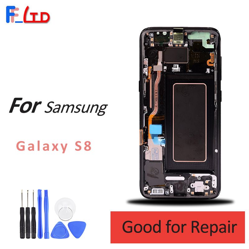 samsung galaxy s8  lcd & touch screen replacement