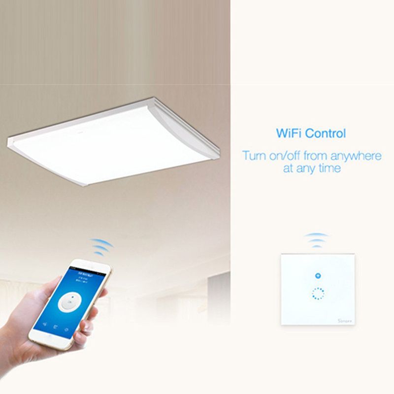 2018 Sonoff Wifi Touch Wall Switch Led Timer Glass 2018 Sonoff Wifi Touch Wall Switch Led Timer Glass Panel Controller Light Remote Control By App Us Eu Plug Smart Home System