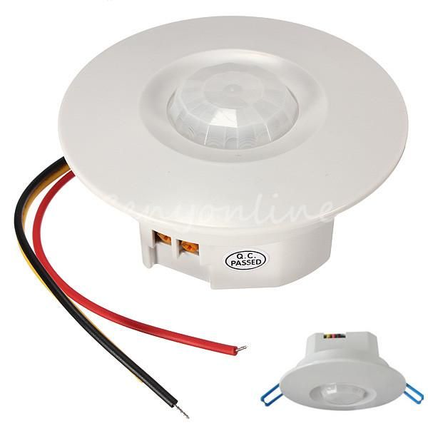 2018 Whole Bipolar Design Three Wire 360 Degree Mini Recessed 2018 Whole Bipolar Design Three Wire 360 Degree Mini Recessed Pir Ceiling Occupancy Motion Sensor Detector Light Lamp Switch From Oopp 30 55 Dhgate