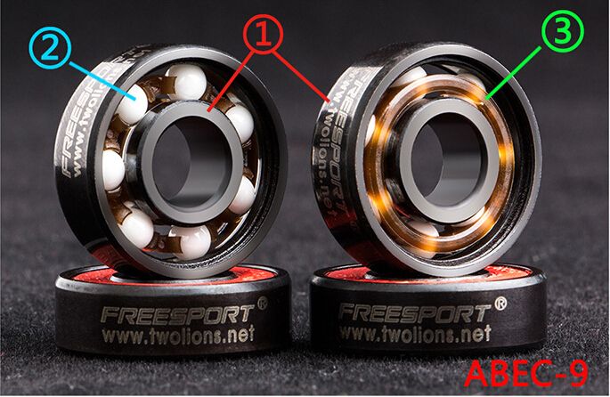 skateboard bearing fidget