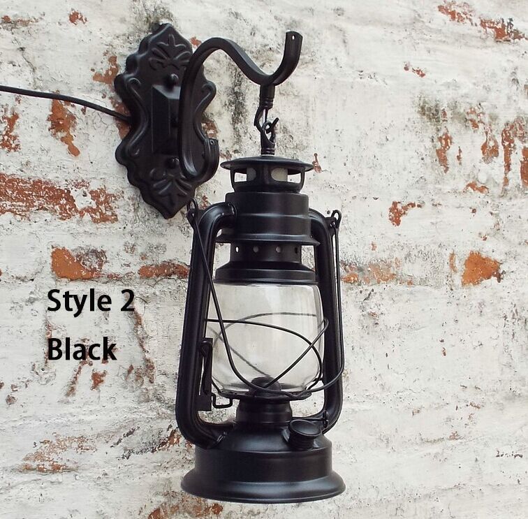 2021 Kerosene Lamp Wall Lamp Europe Type E27 Ancient Ways Wall Bar