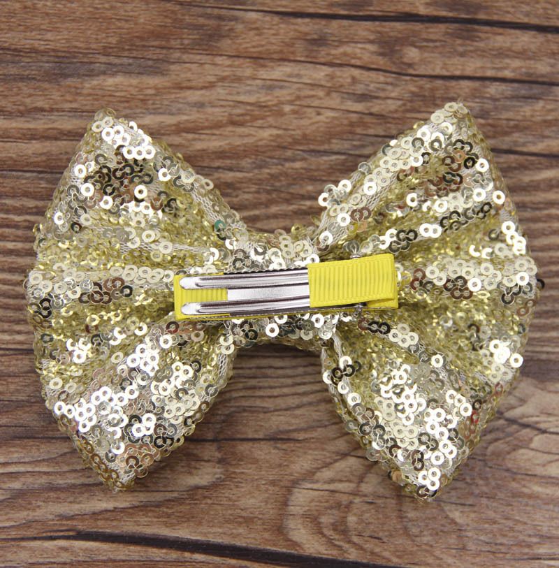 Baby Barrettes New Europe And Cute Girls Children Sequins Hairpin Large