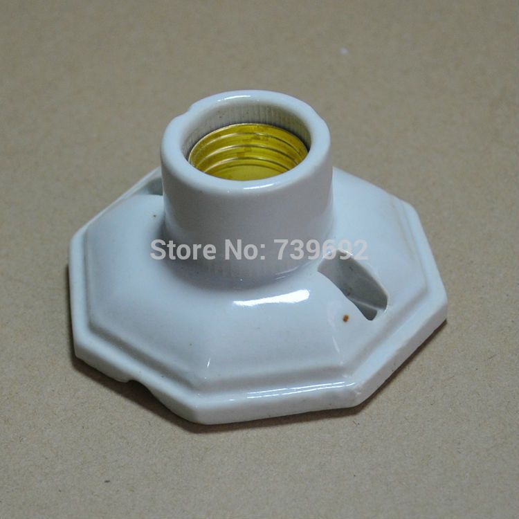 2018 E27 Ceramic Lamp Holder Glazed Porcelain Base Diy Best 2018 E27 Ceramic Lamp Holder Glazed Porcelain Base Diy Best Choice For Table Lamps White Color From Aiwi 48 31 Dhgate Com