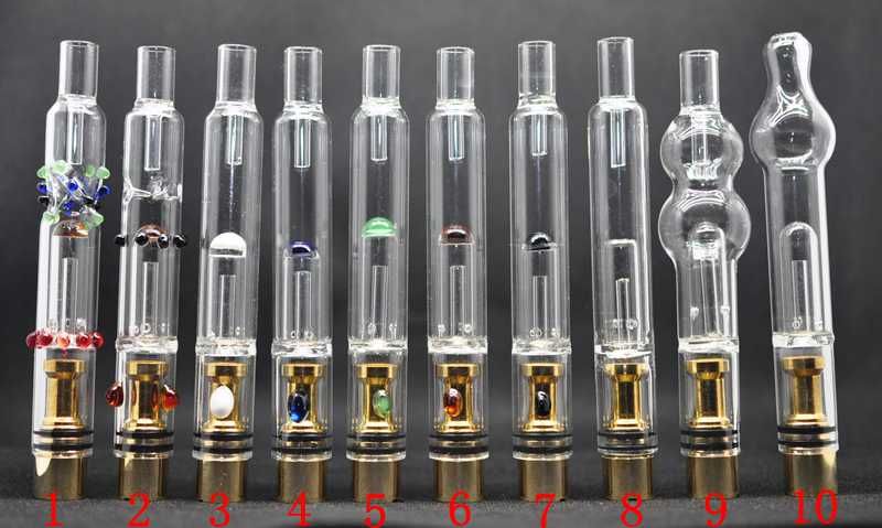 Glass Ball Water Aqua Bubbler Gold Atomizer Hookah Shisha
