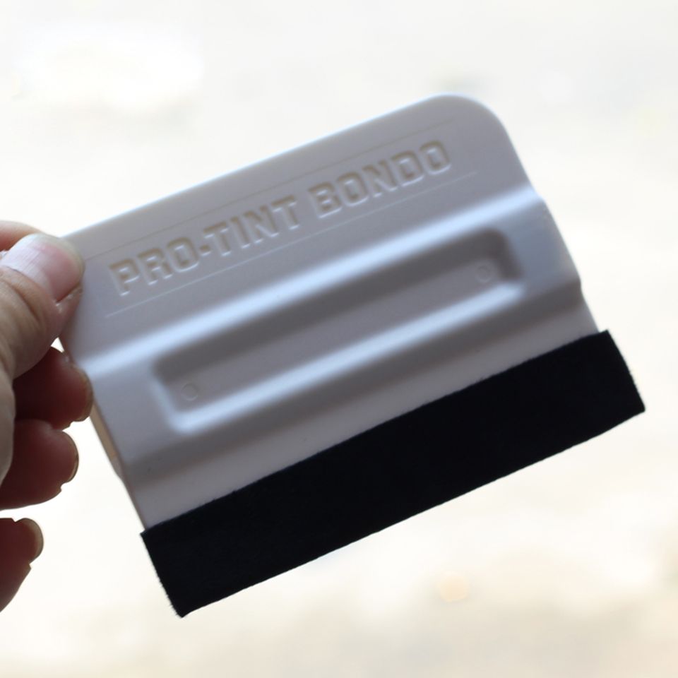Premium Quality Vinyl Wrap Scraper 7*10cm Vinyl Applicators White Bondo