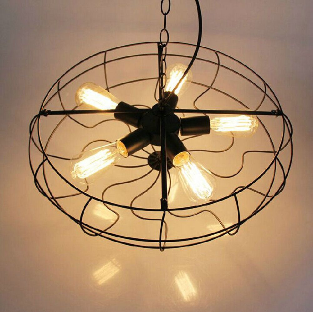 Lighting Ceiling Fans Size Single Head E27 Industrial