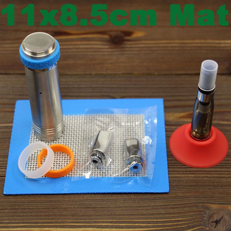 Vaping Pad 510 Vaporizer Silicone Dab Mat Fiberglass Silicone Rubber Mat For Silicone Container