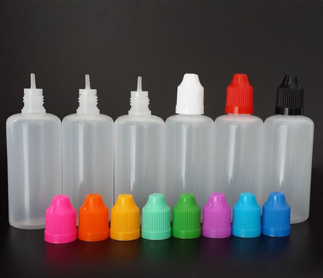 60мл Пластиковых бутылки капельницы PE Soft Пустых бутылки иглы бутылки с восковой Cap и длинными тонкими Советами, EMS бесплатной доставкой