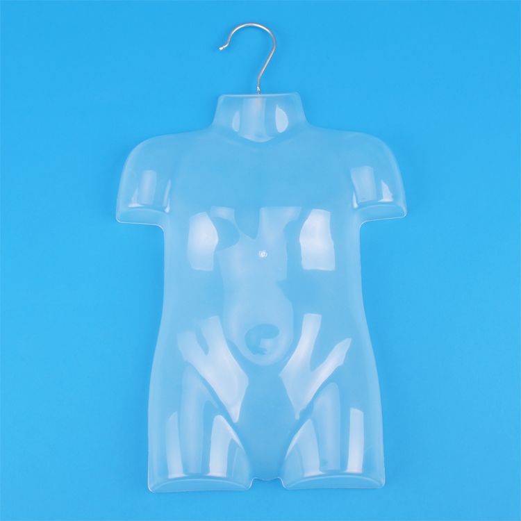2021 TONVIC Wholesale 4 Children Upper Body Mannequin Clothes Hanger Display Stand Holder From