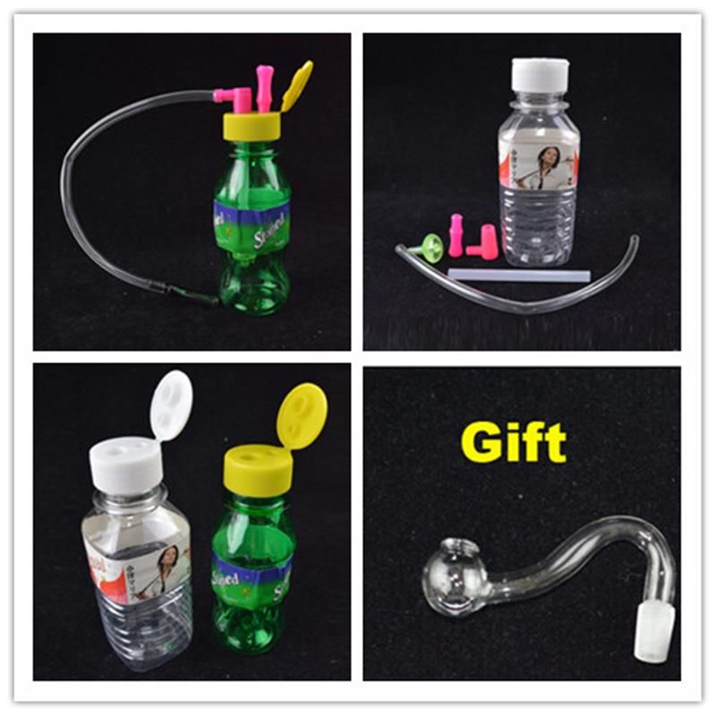 2019 Stoned Mini Oil Rig Beverage Cans Water Bongs Portable Smoking Bongs With 10mm Joint 4 Inch