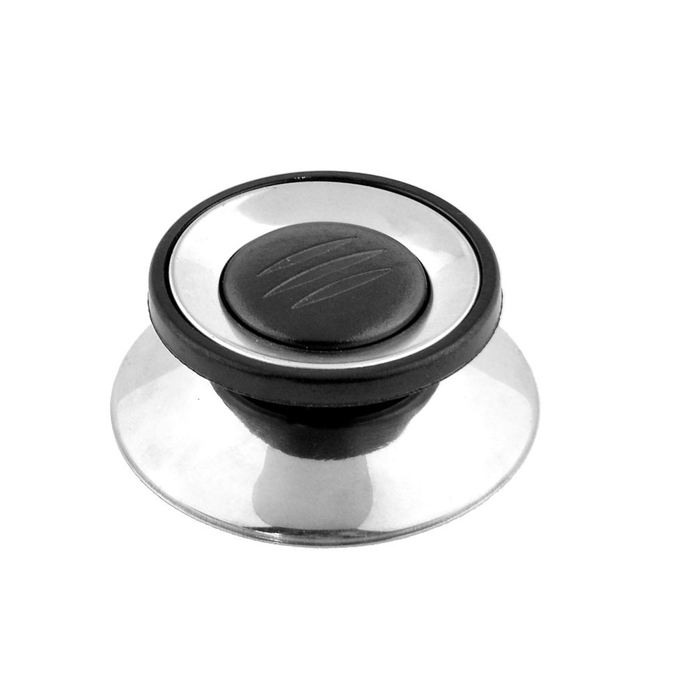 Menaje de cocina Accesorios Bakelite Metal Negro Plata Repuestos para La Cocina De La Cocina del Hogar Manija Repuesto/Perilla De La Olla Universal Accesorios Bandeja con Tornillos 10 Piezas Perilla Tapa