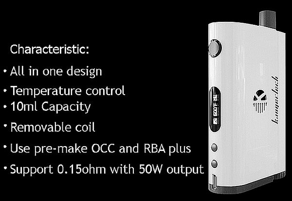 Original Kanger NEBOX Starter Kit First Integration Of Temperature