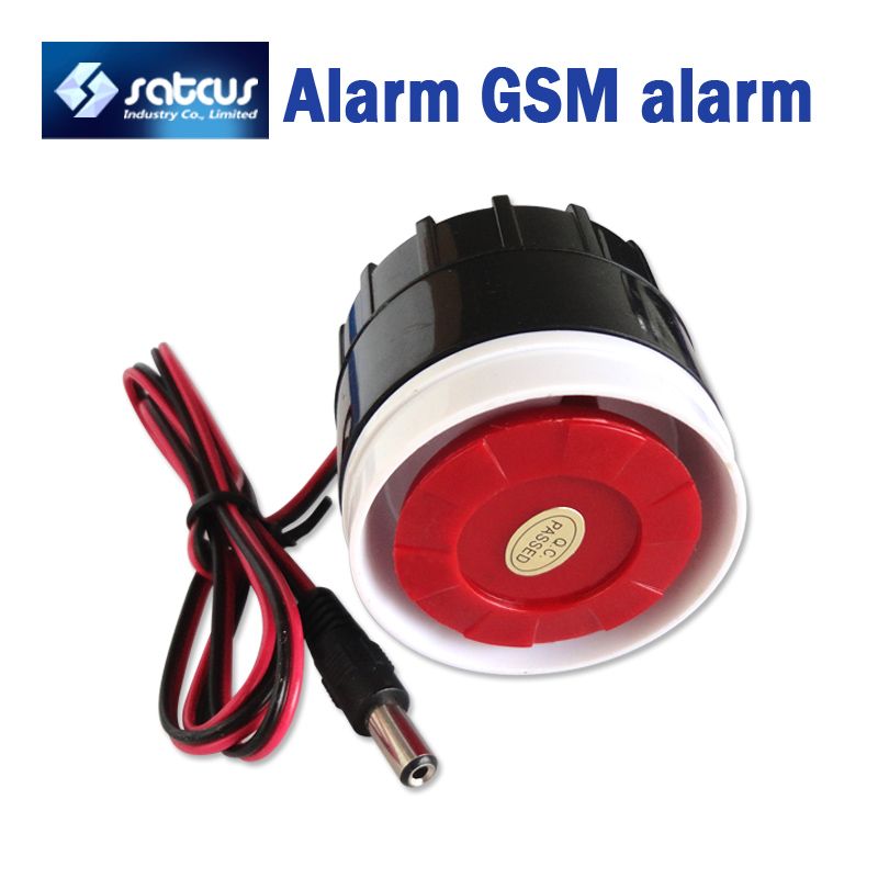 2021 105dB Alarm Siren Live Loud Alarm With Sound Home Security Alarm