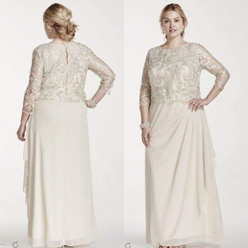 modest mother of the bride gowns