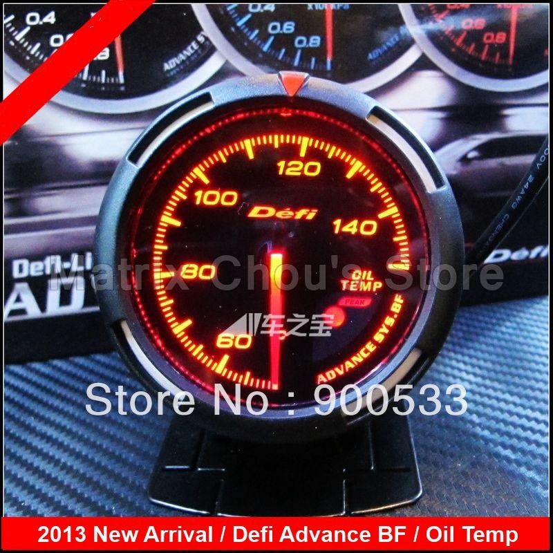 2020 2013 New 2.5 INCH 60MM Defi Advance BF Oil Temp Gauge / Car Oil