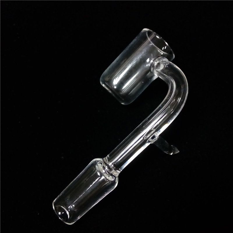 Male, 10mm Punte per chiodi Bangers al quarzo a 90 gradi 10mm 14mm 19mm per accessori per bong dacqua in vetro