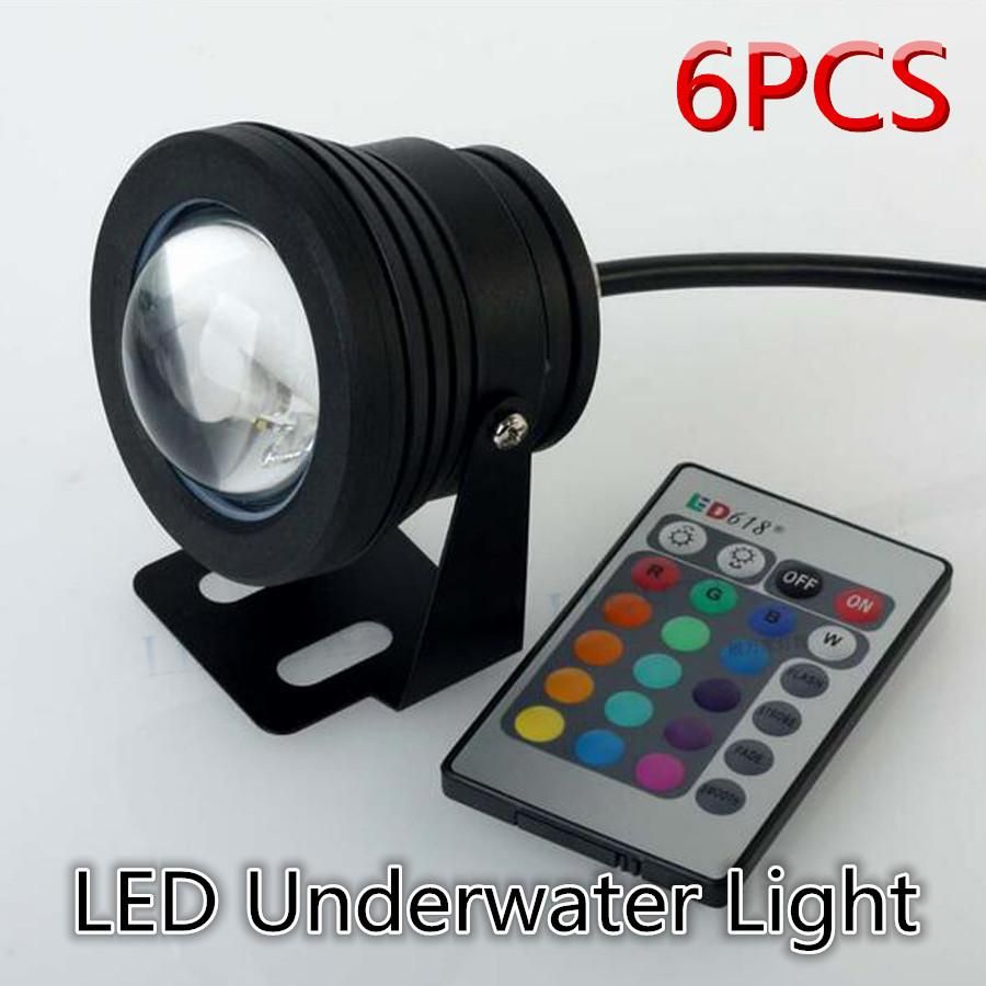 2020 10W 12V RGB LED Underwater Fountain Light 1000LM Swimming Pool