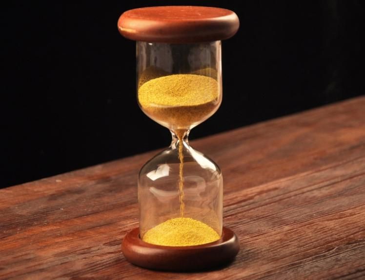2018 sand timer handmade 2 minute timer hourglass sand clock home