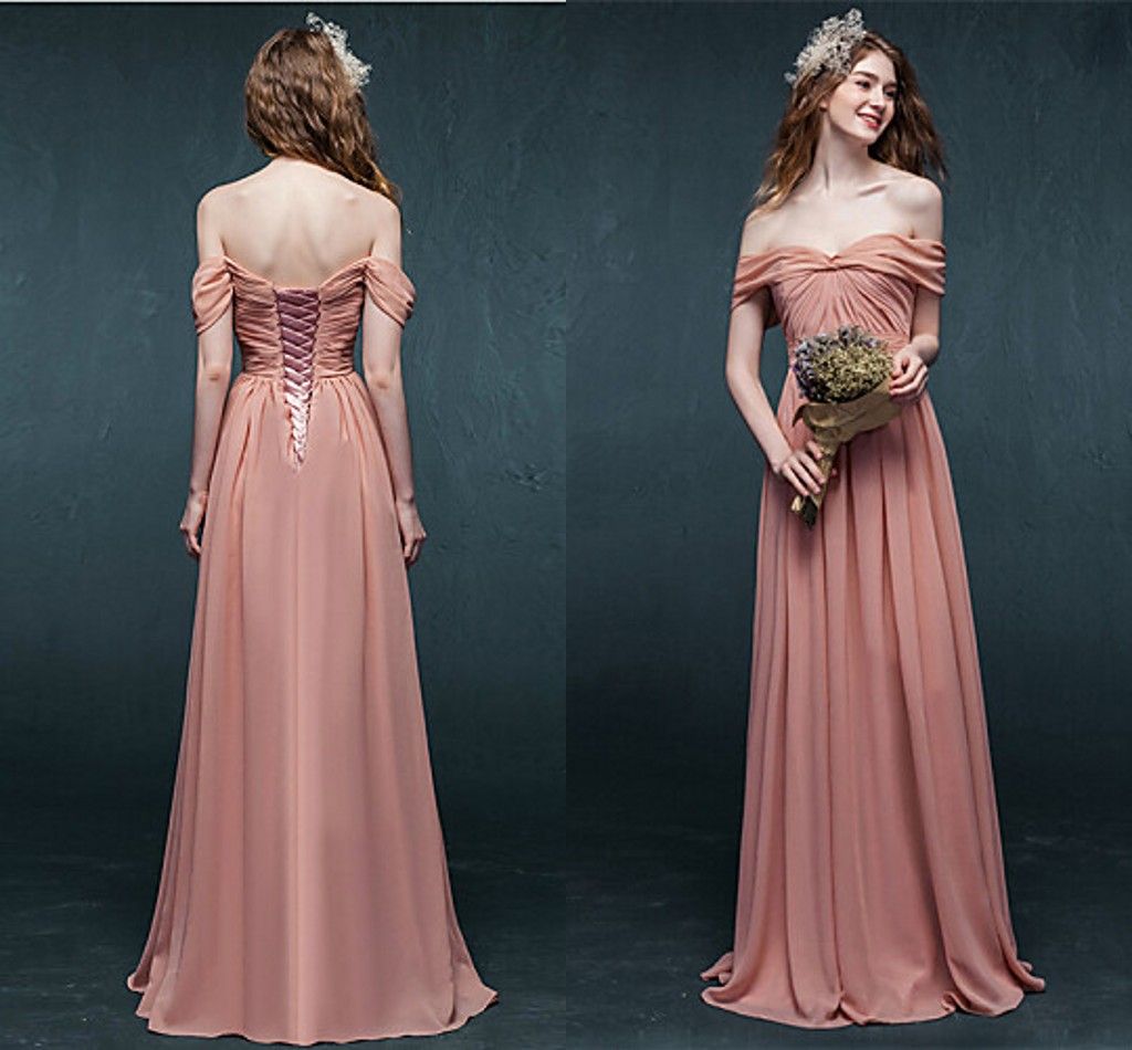 Off the Shoulder Gowns