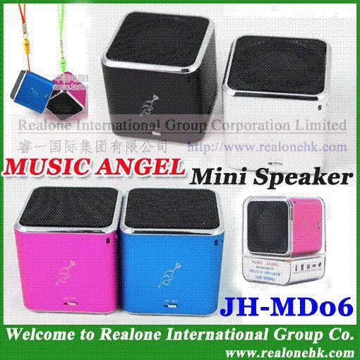 2019 MP3 Speaker Music Angel Mini Speaker Portable Speaker TF Card