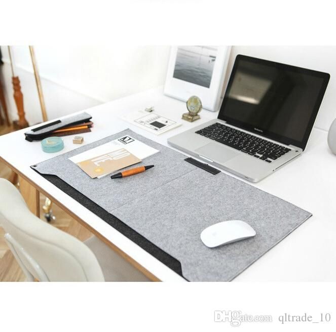 Multifunction Padded Felt Desk Mat Office Table Pad Multifunction Padded Felt Desk Mat Office Table Pad Mouse Keyboard Ljje448 Mousepad